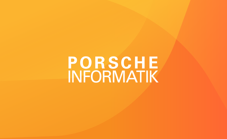 Porsche Informatik - Case study - image orange bg